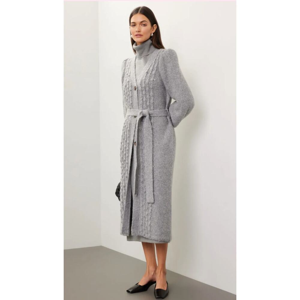 Toccin Camille Cardi Coat Size S